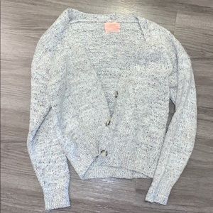 UO grey/multi color cardigan